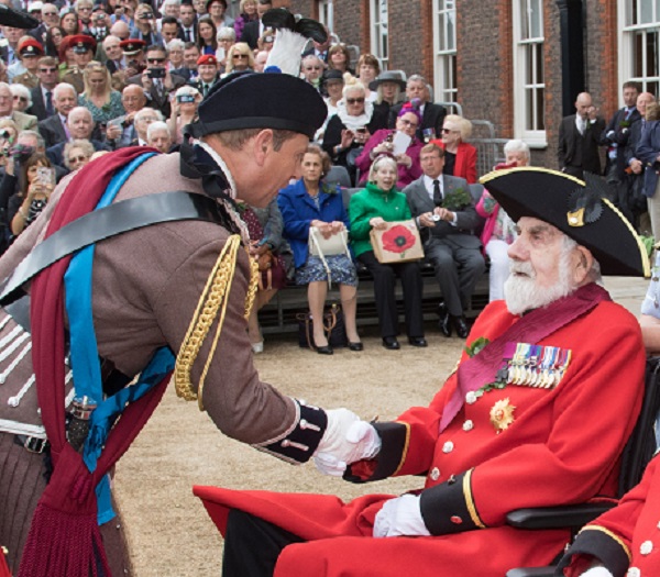 HRH Earl of Wessex meets Bill at Founder's Day 2017