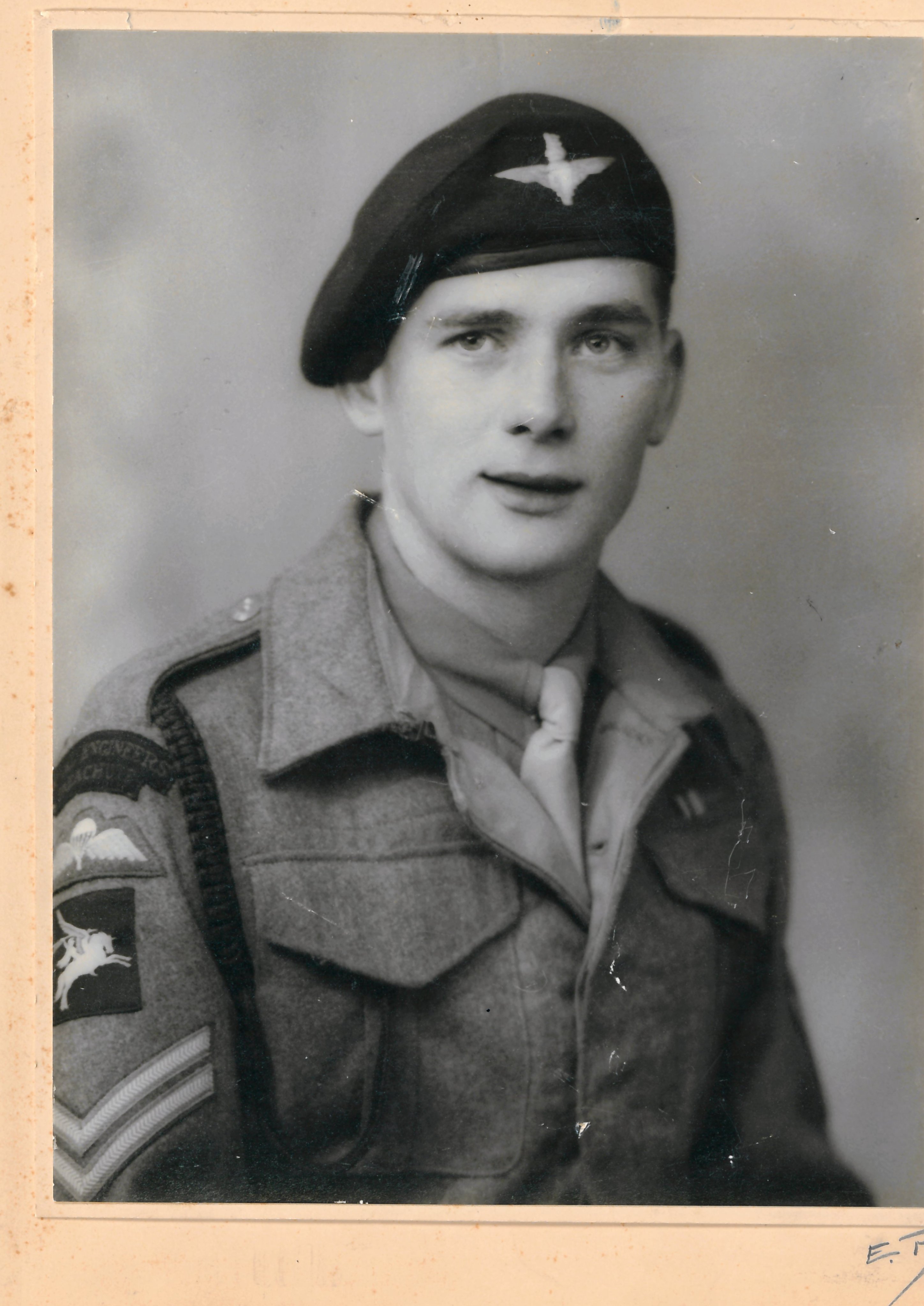 John Humphreys OBE DL during his time in the military