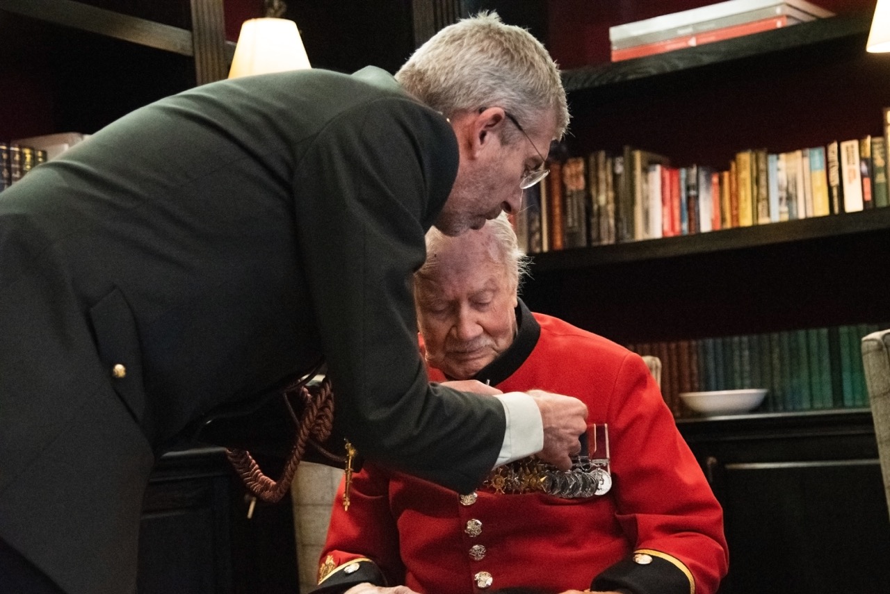 John Humphreys OBE DL Awarded Dutch Liberation Medal