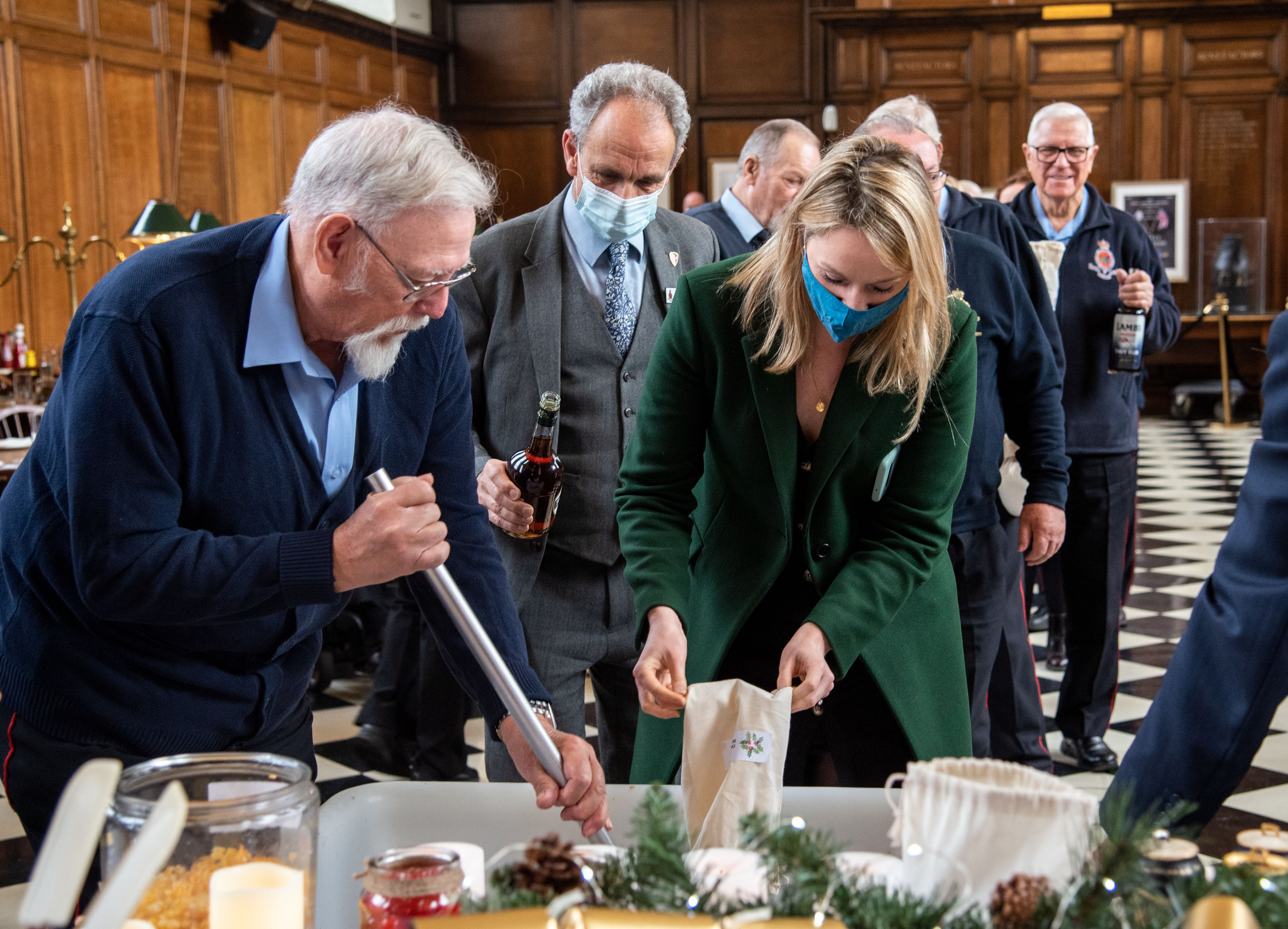 Stirring of the Christmas Pudding Ceremony 2021