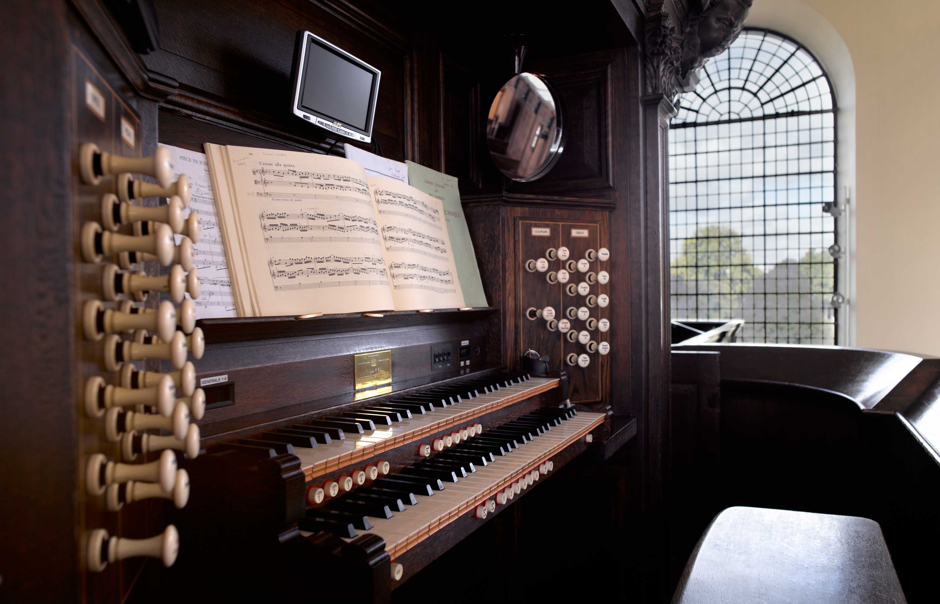The Organ in the Wren Chapel