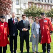 Johnny Mercer MP Visits Royal Hospital Chelsea